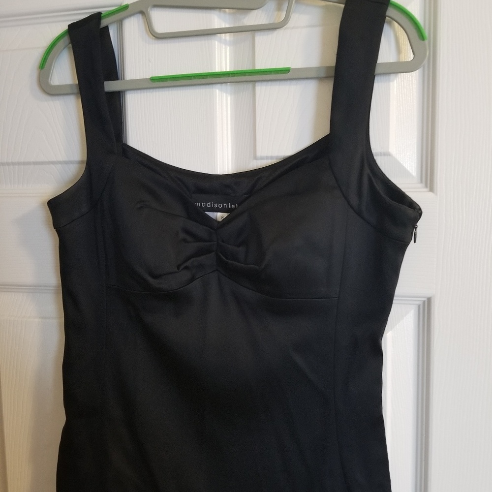 Black cocktail dress
